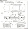 Aoshima 05642 Nissan G50 President Js / Infiniti Q45 89 1/24